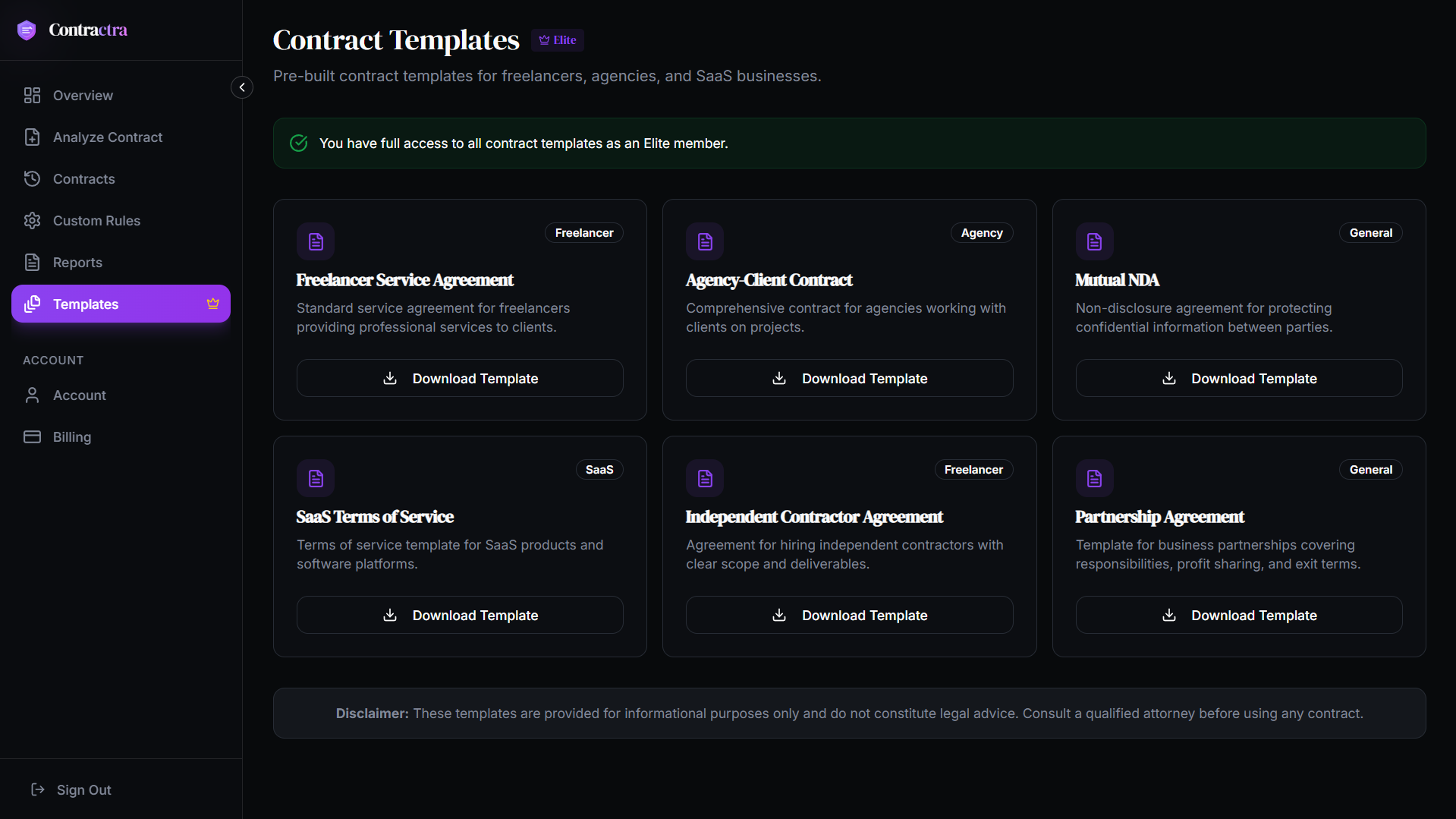 Contractra screenshot 12