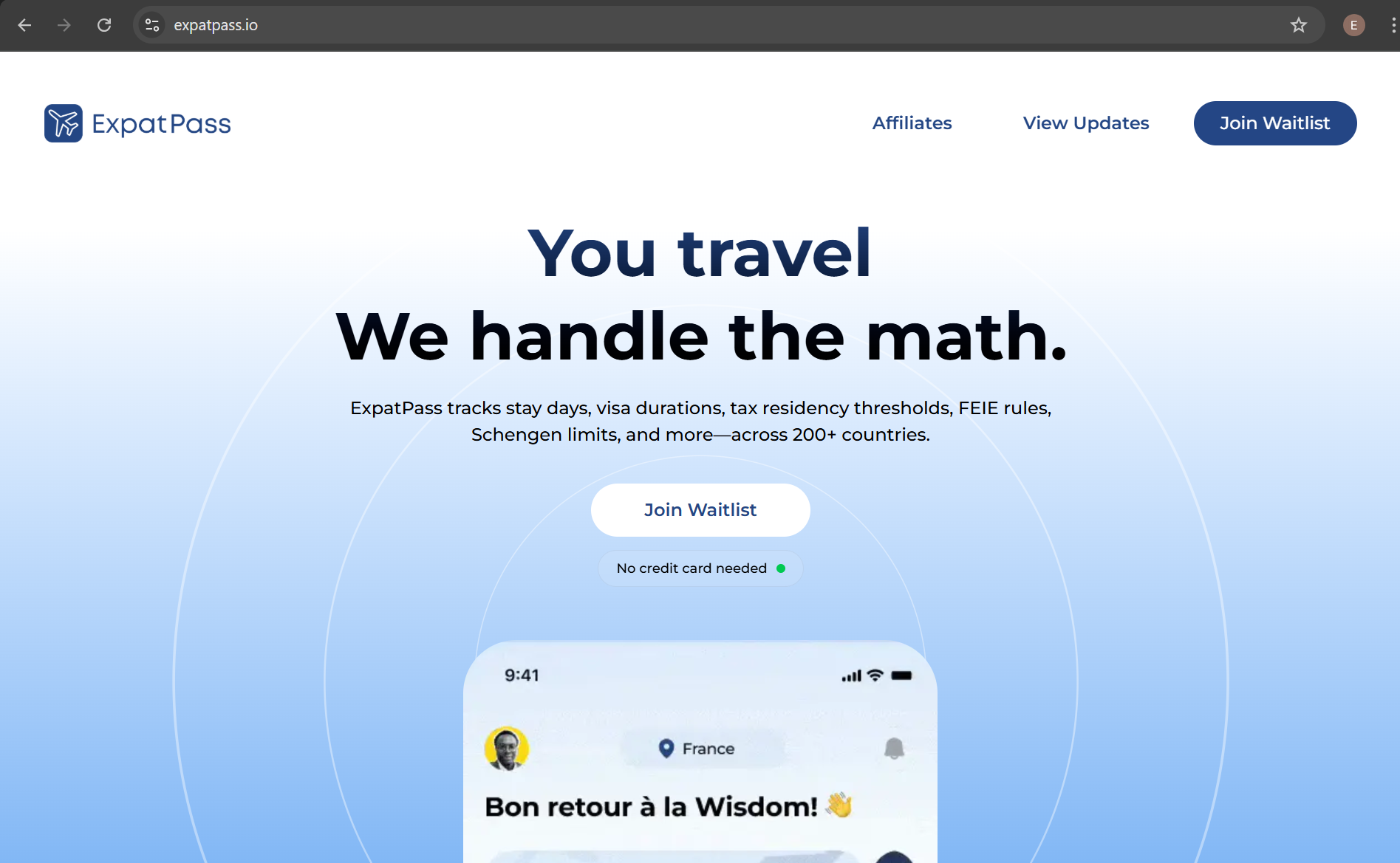 ExpatPass screenshot 2