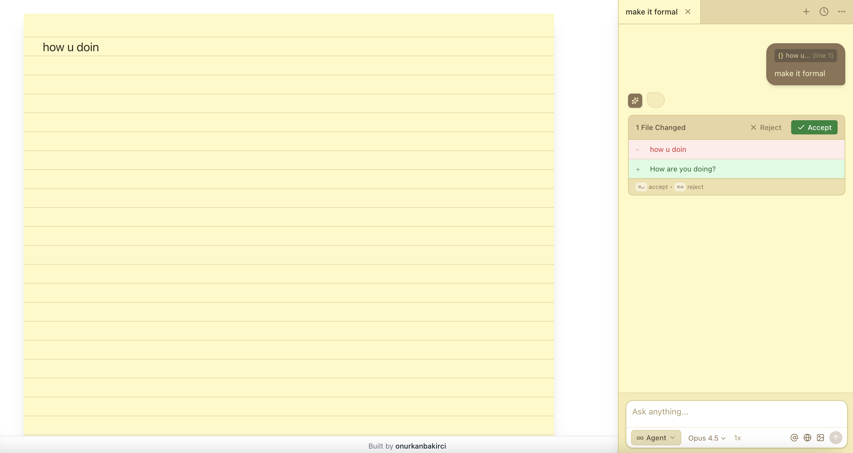 notepai screenshot 1