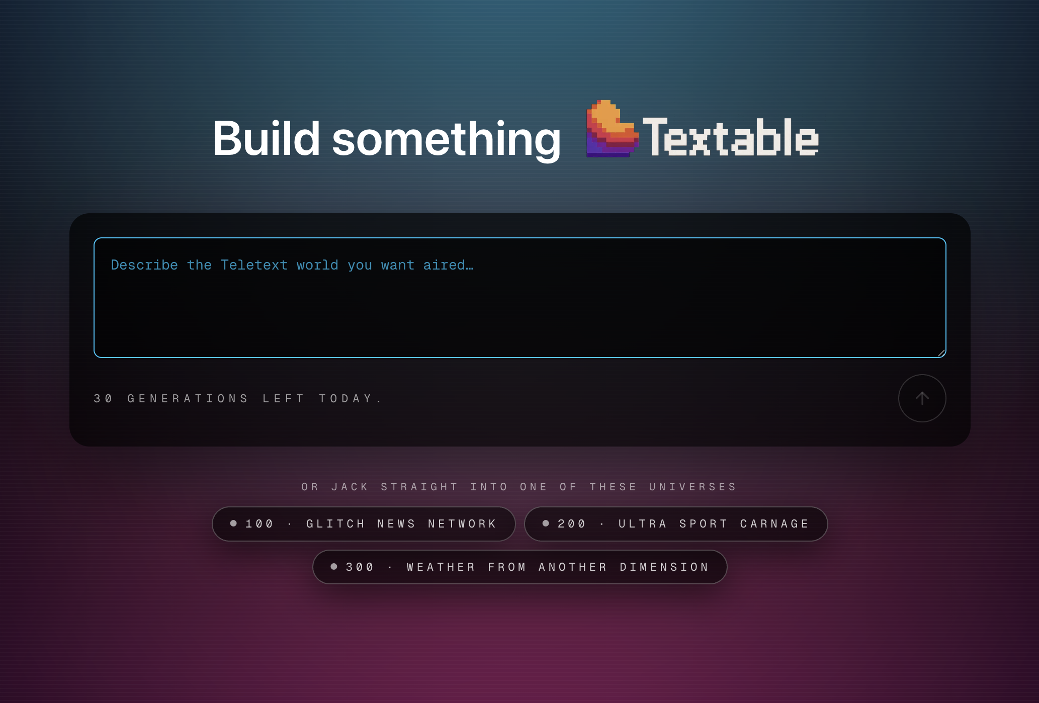 Textable screenshot 2