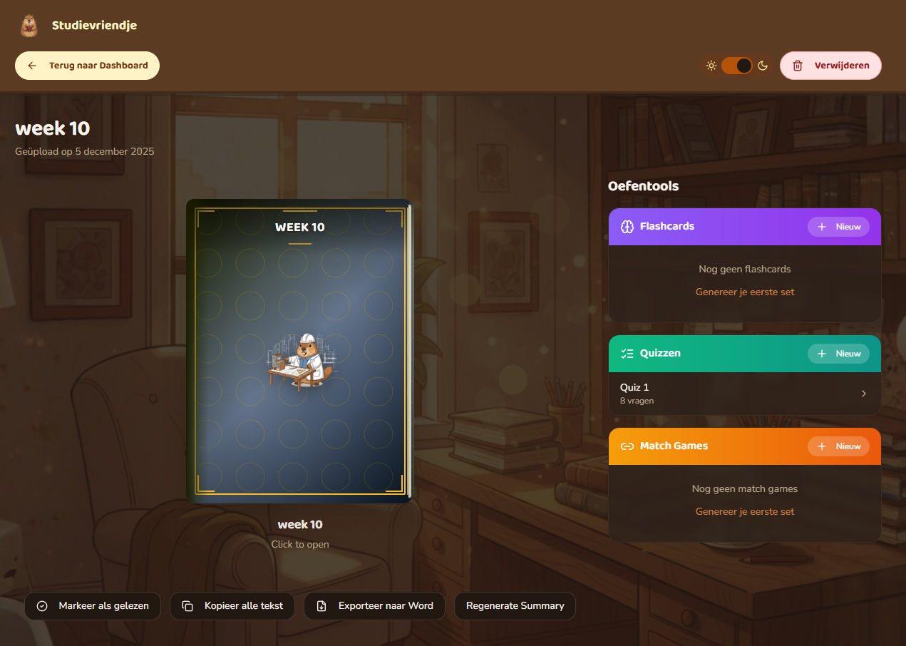 Studievriendje.nl screenshot 3