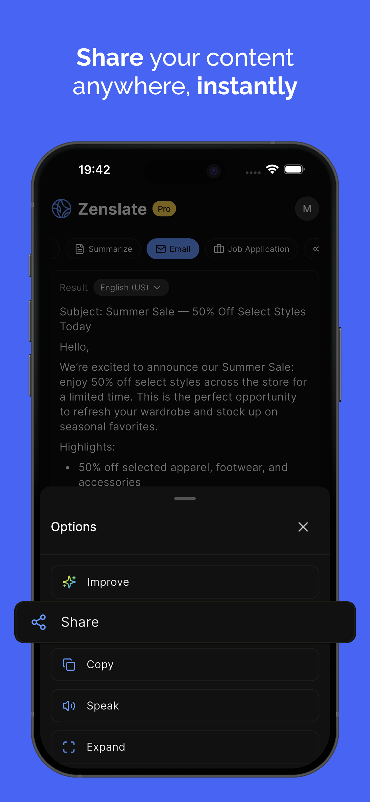 Zenslate screenshot 8