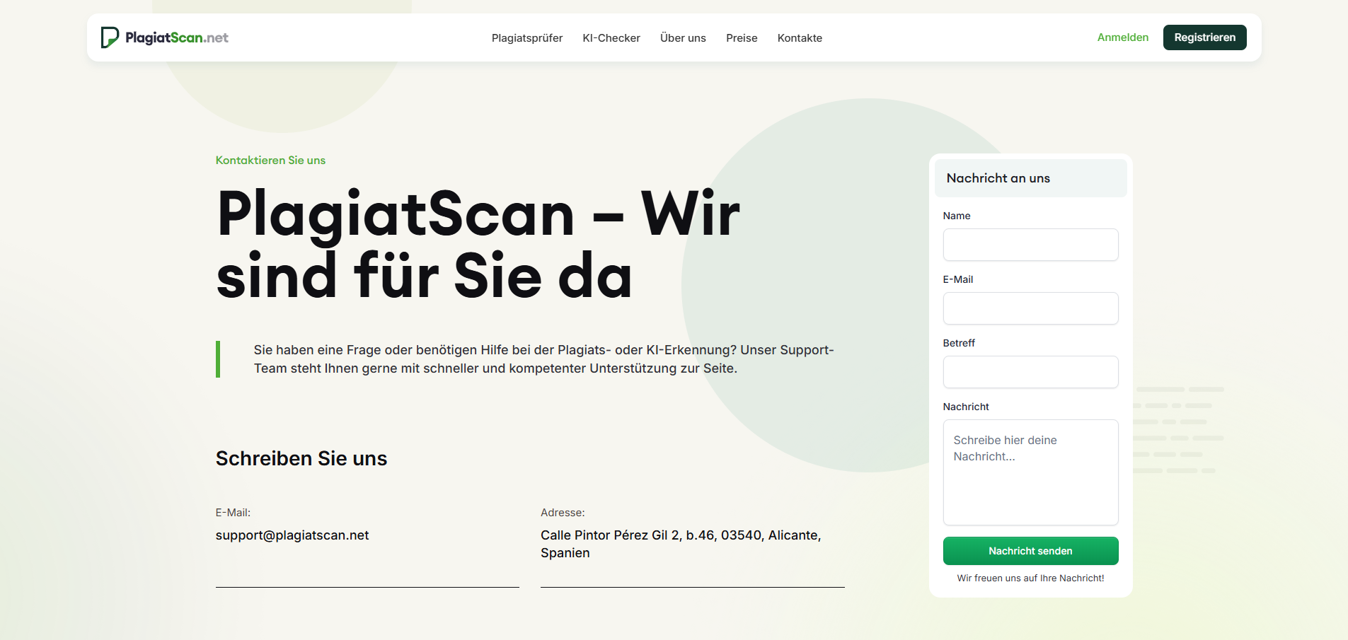 PlagiatScan.net screenshot 1