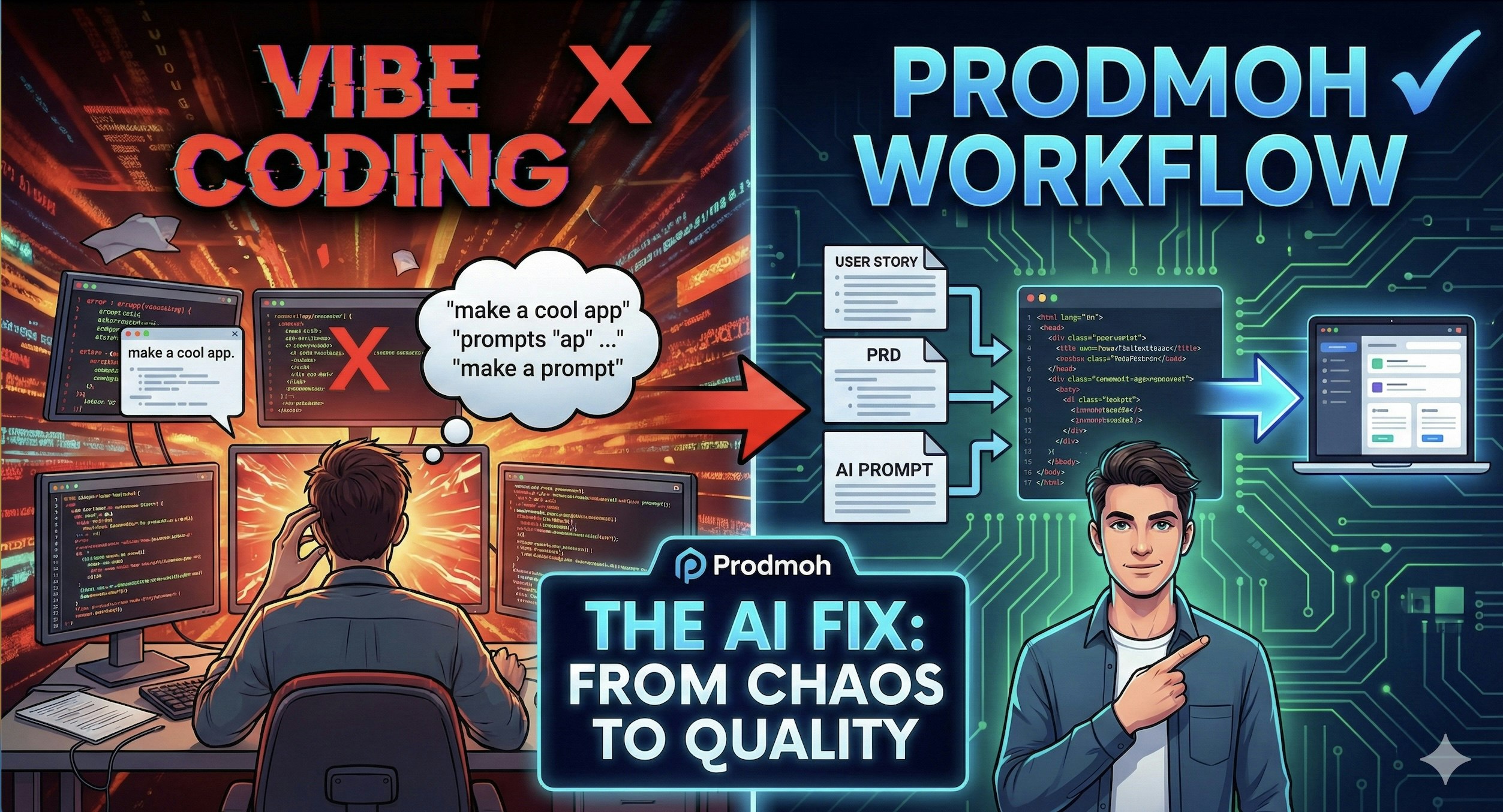 ProdMoh — AI Coding Prompt Generator