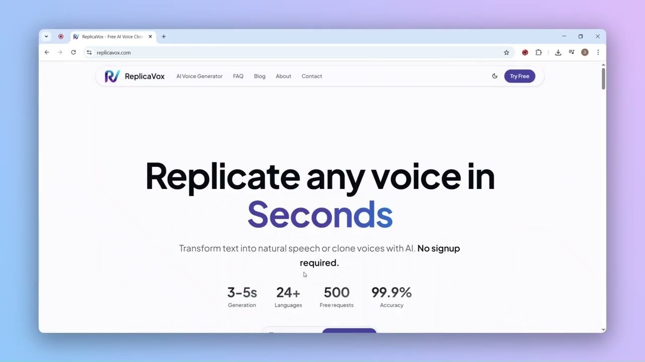 ReplicaVox screenshot 1