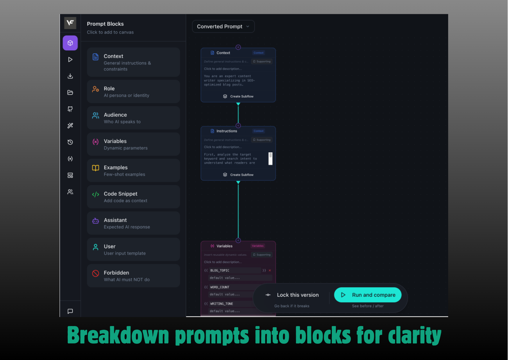VisualFlow screenshot 1