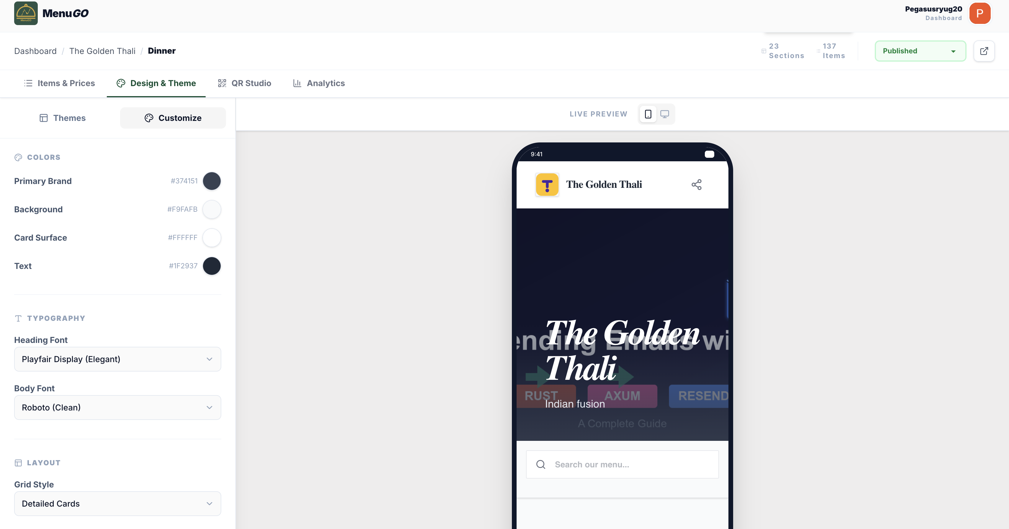 MenuGo screenshot 8