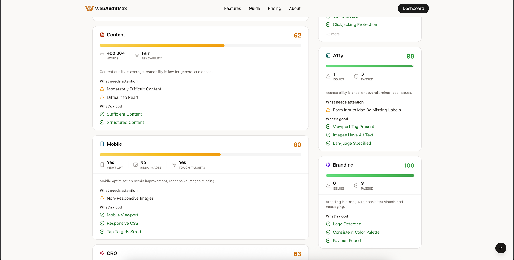 WebAuditMax screenshot 5