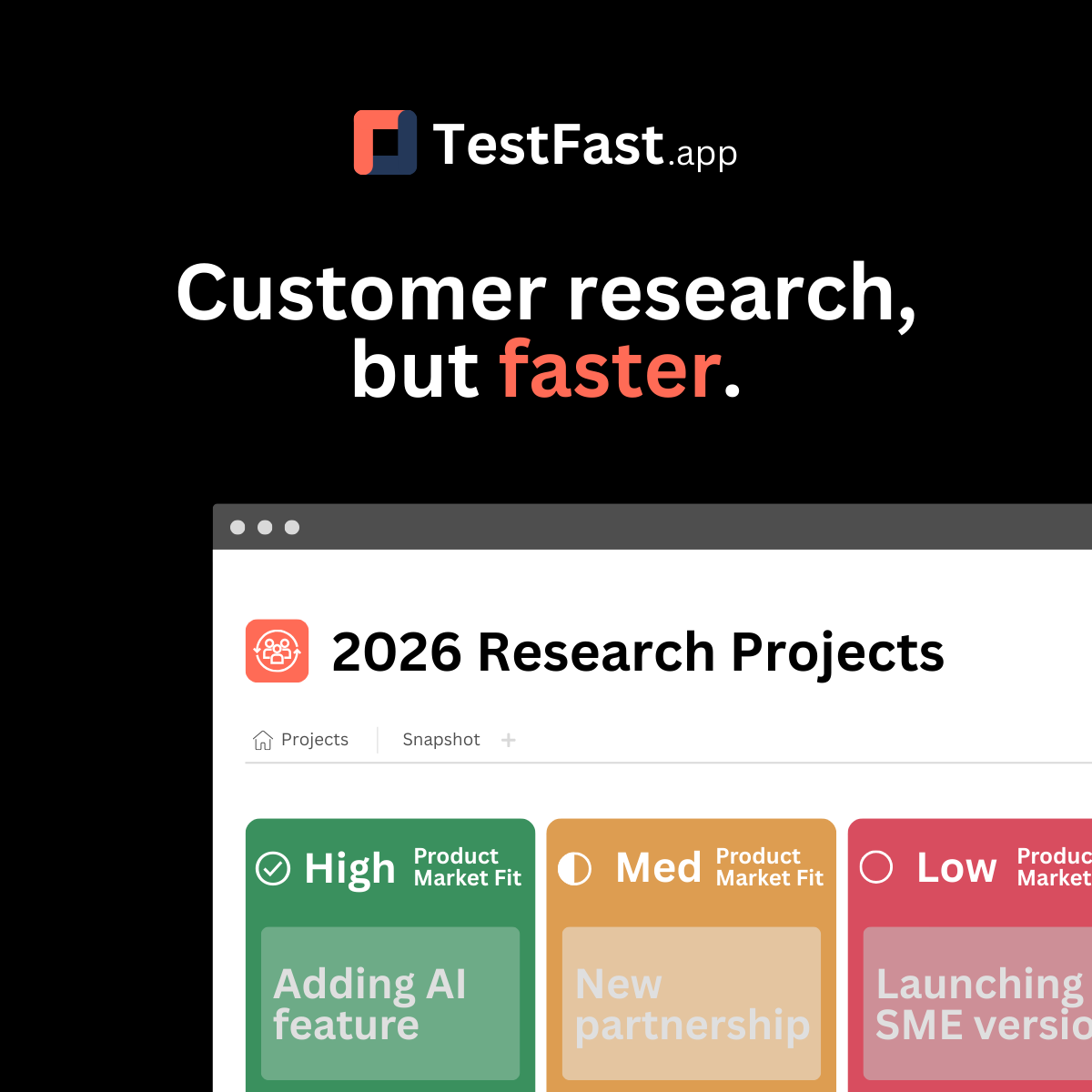 TestFast screenshot 1