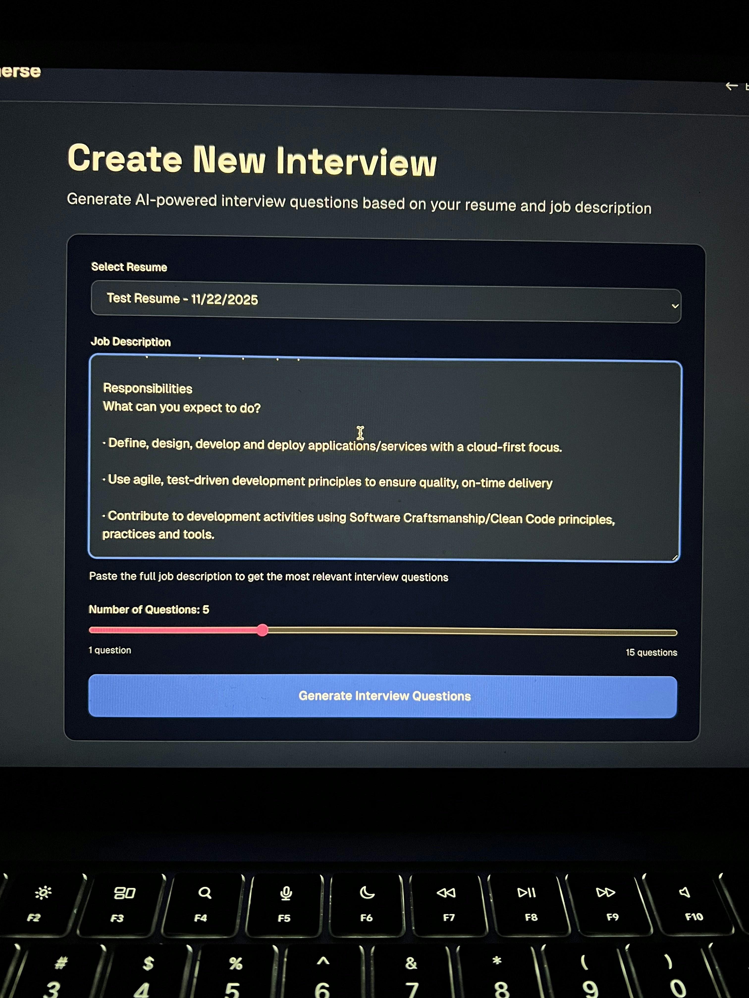 Reherse screenshot 4