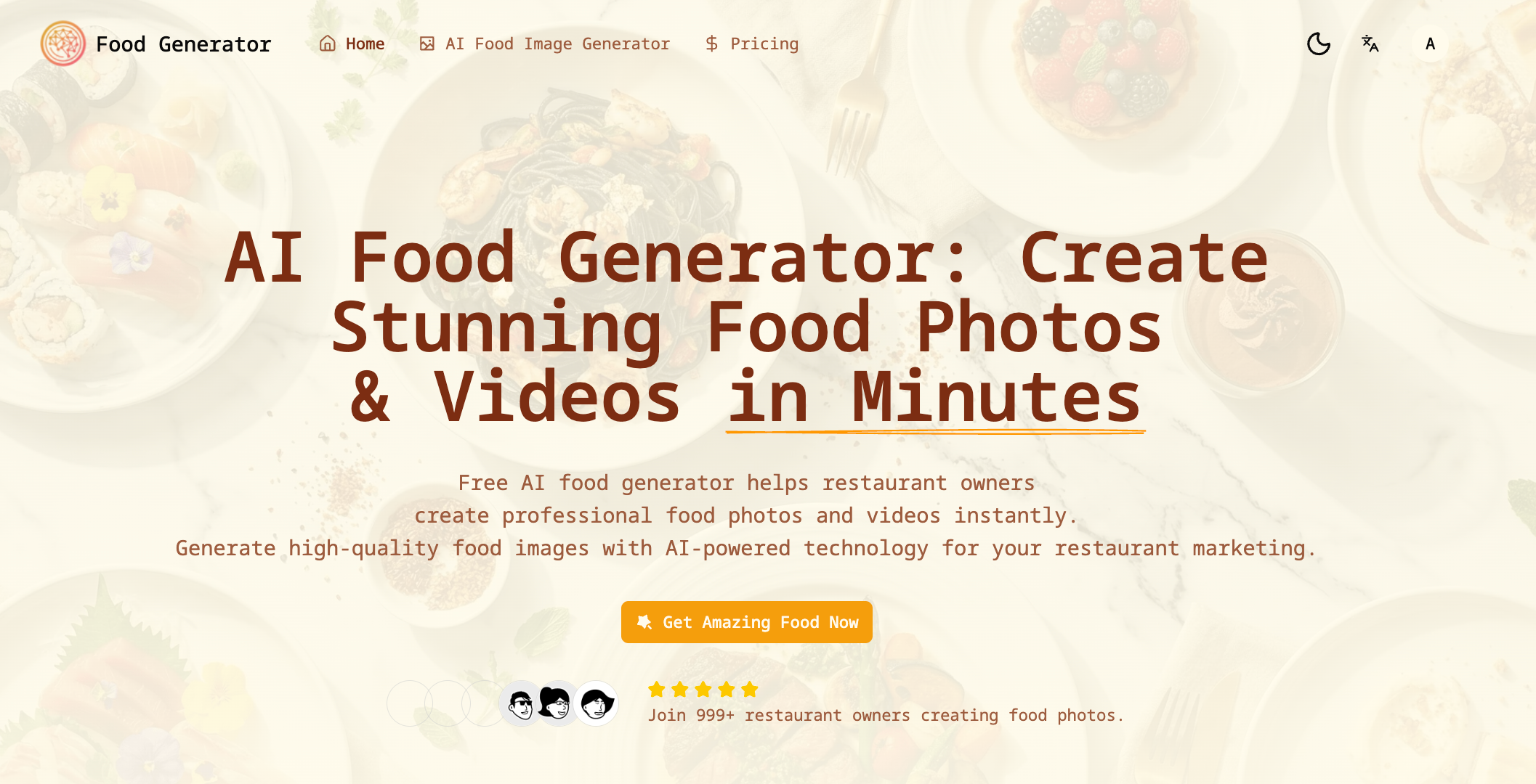 Food Generator screenshot 1