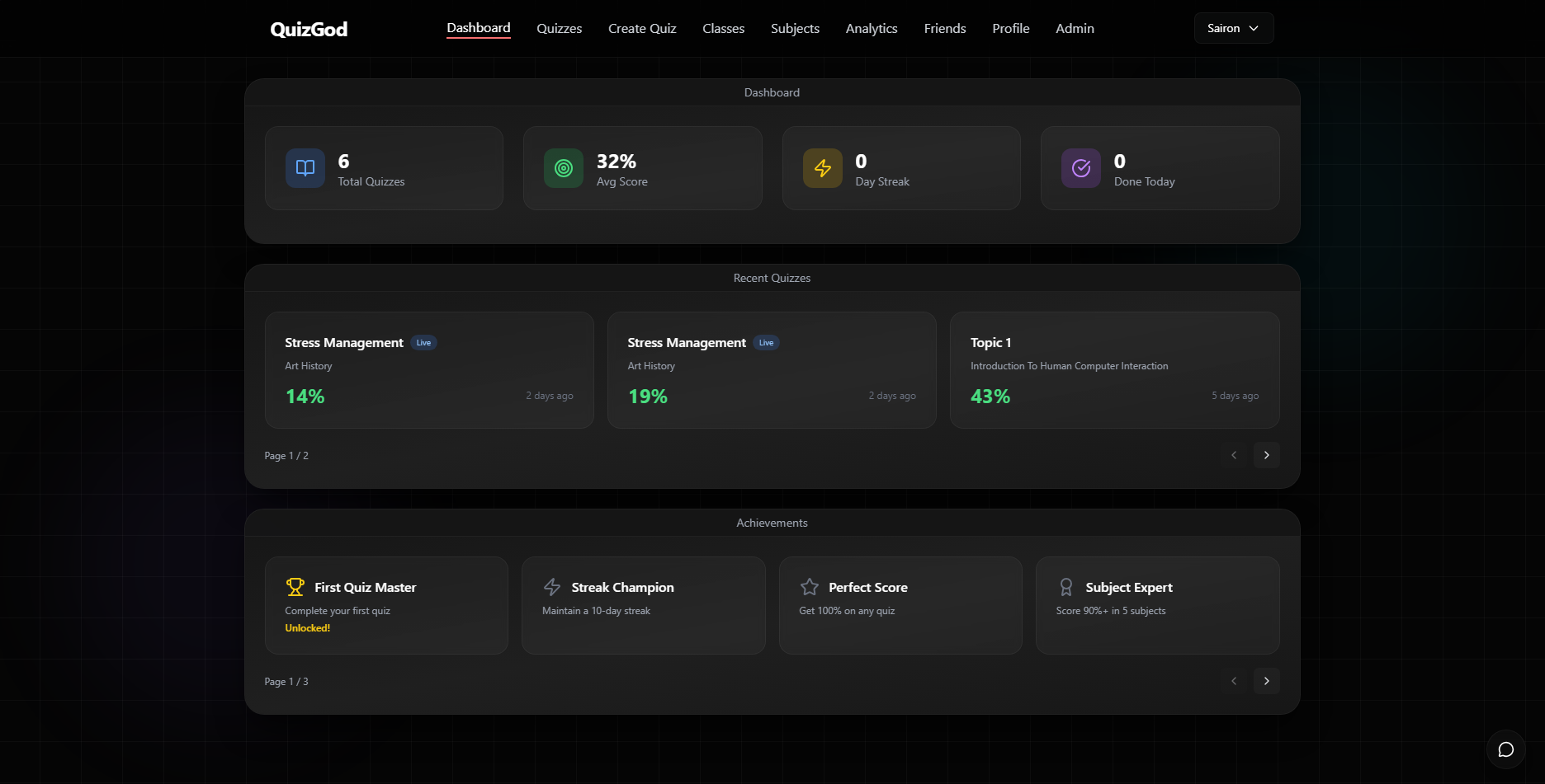 QuizGod screenshot 2
