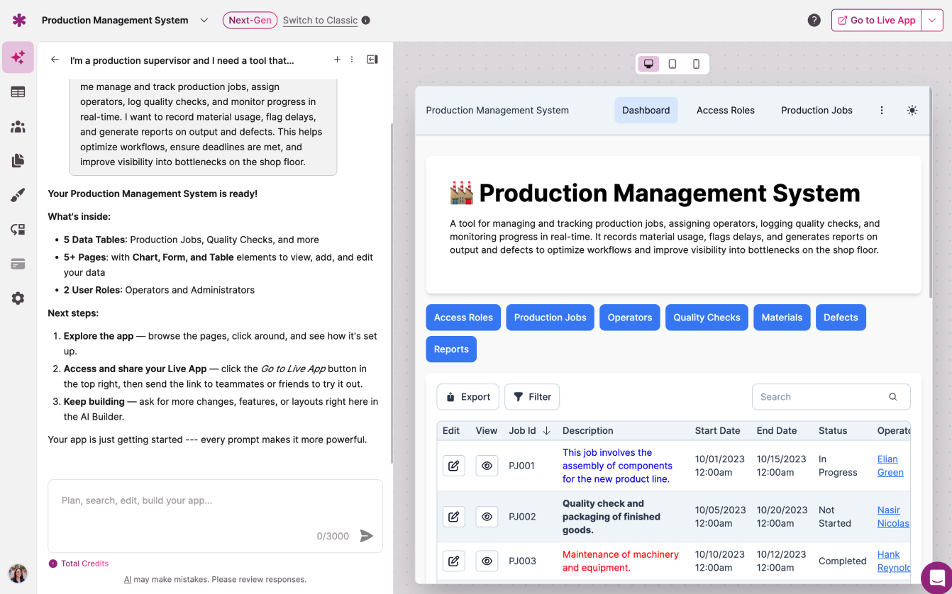 Knack 2.0: AI App Builder for Businesses screenshot 6