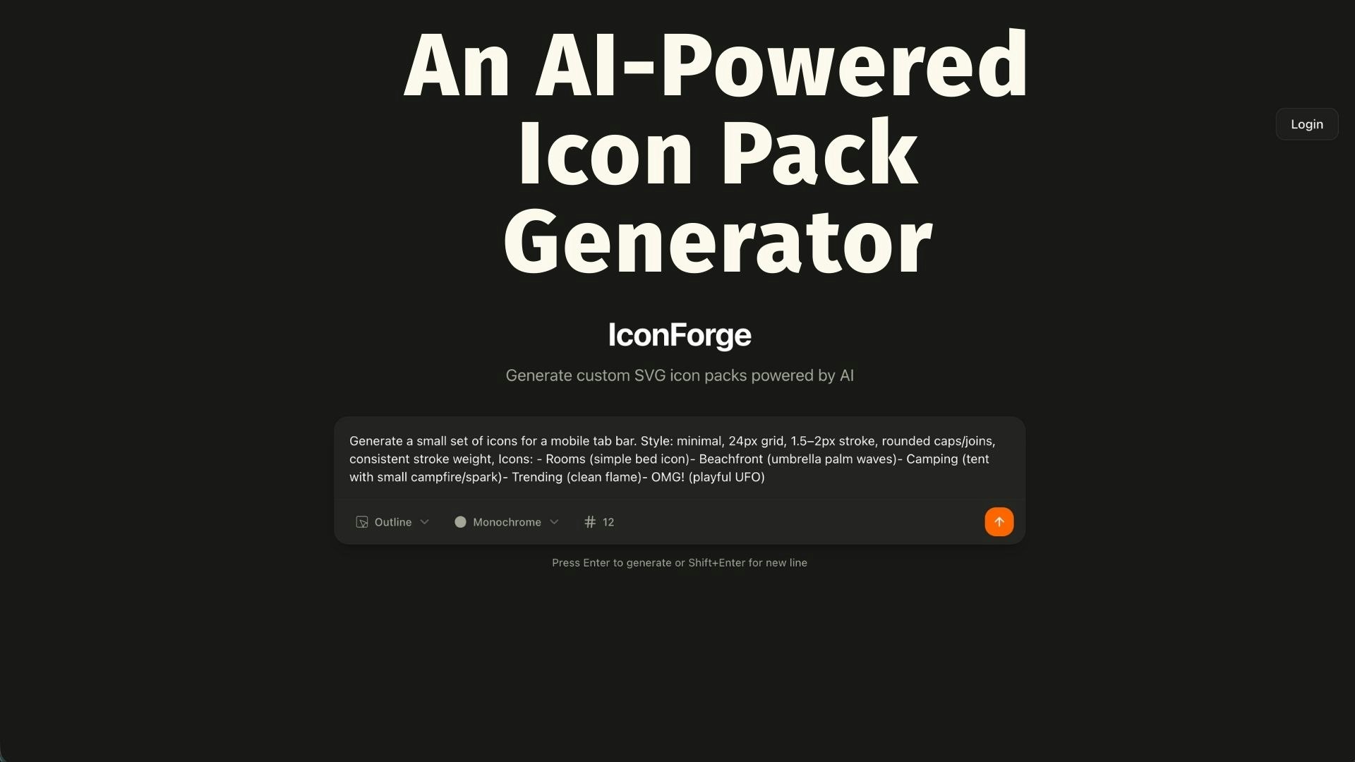 IconForge screenshot 1