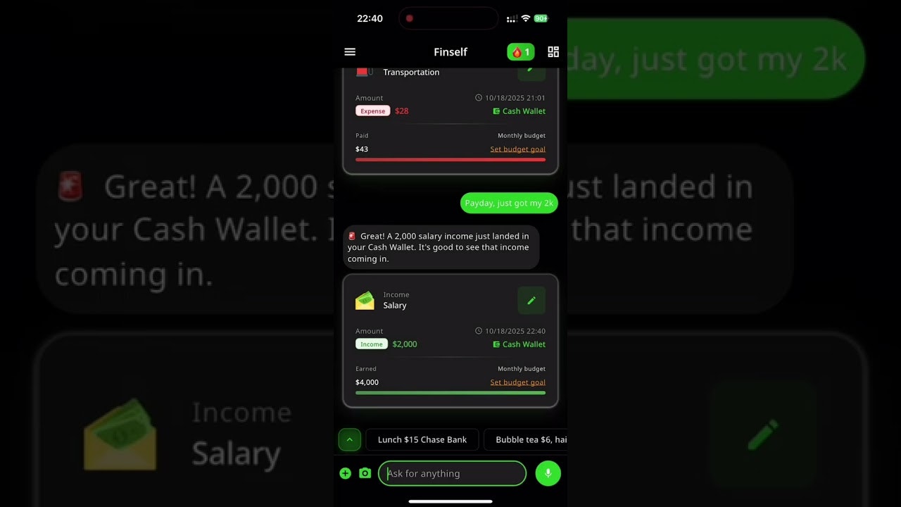 Finself: AI Track Budget Plan screenshot 10