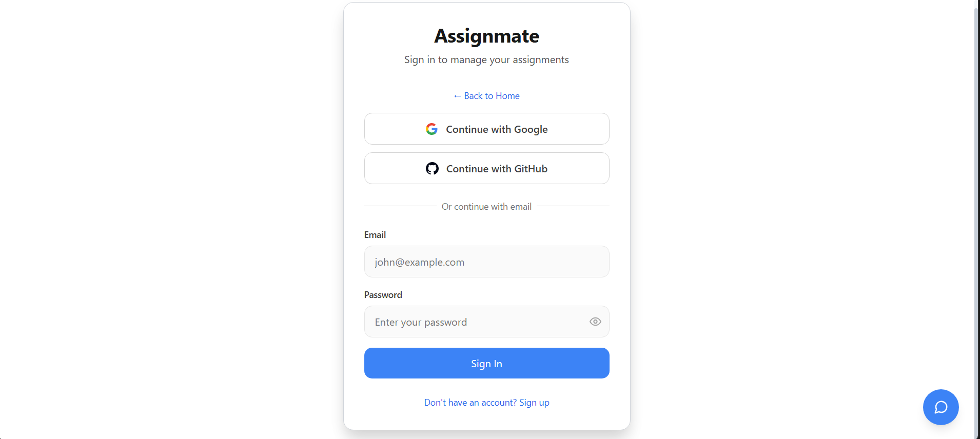 AssignMate screenshot 2