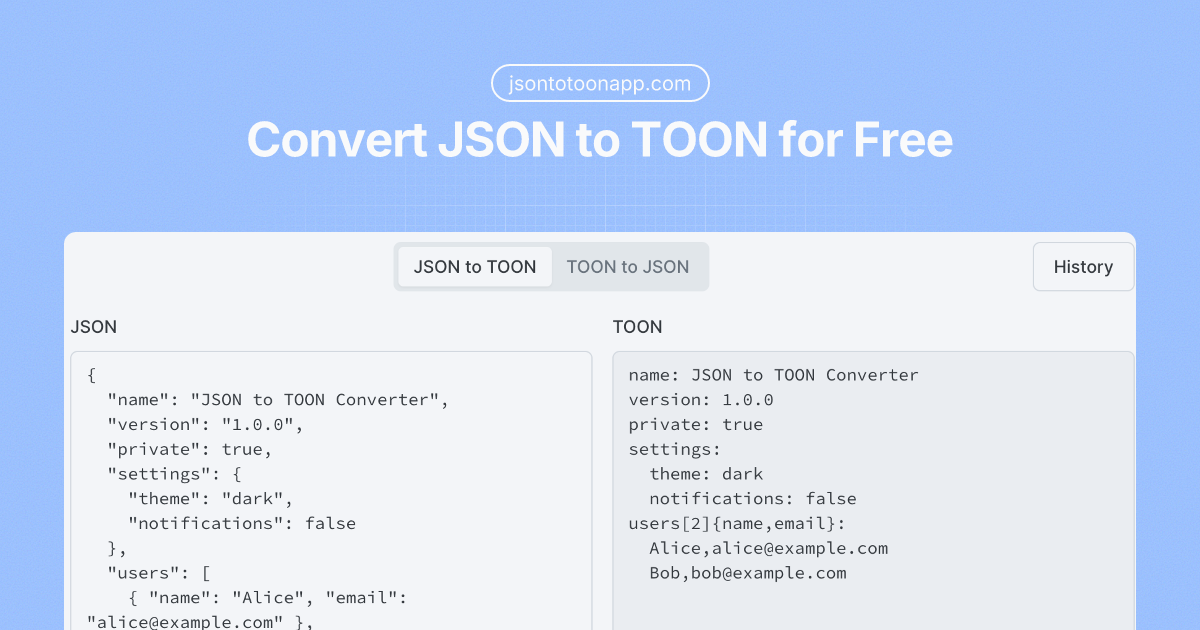 JSON to TOON Converter screenshot 3