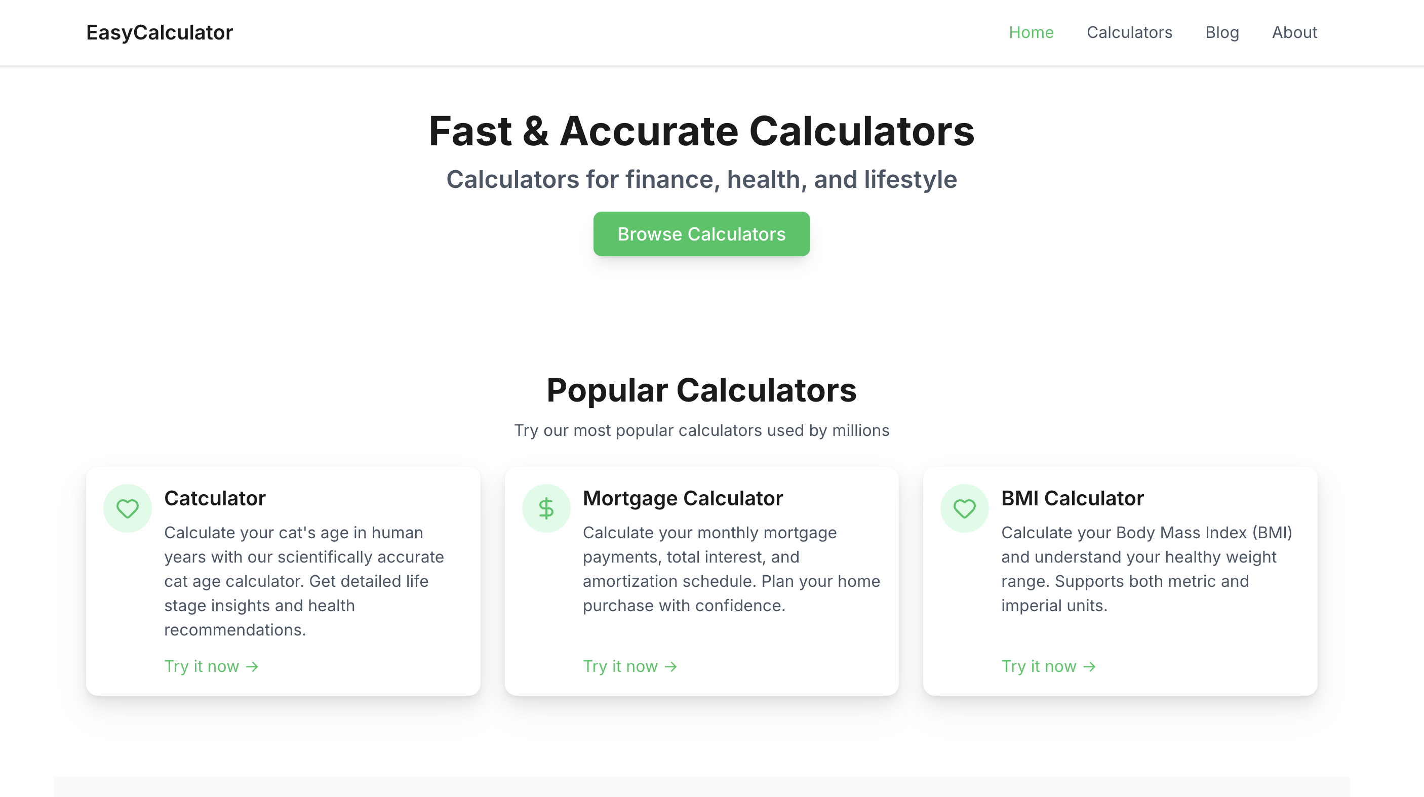 EasyCalculator screenshot 1