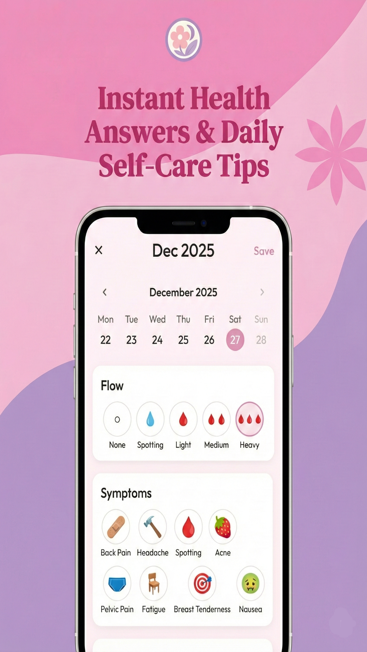 Cicle: Private Period Tracker screenshot 3