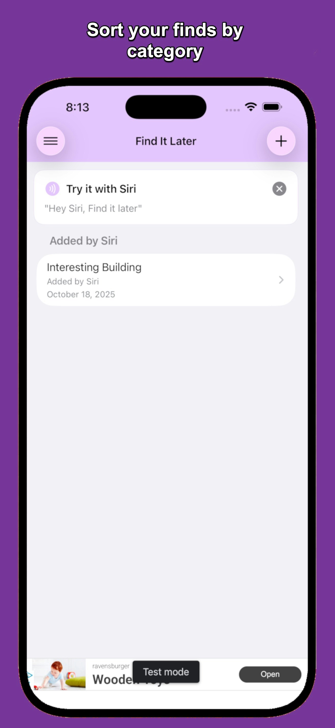 Find It Later screenshot 1