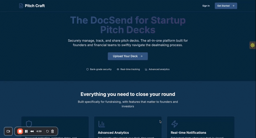 PitchCraft: screenshot 1