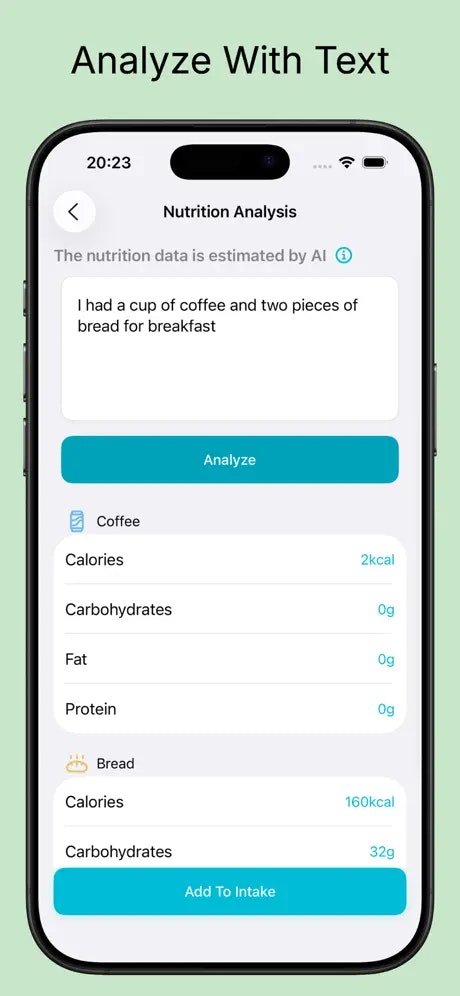 Nutri Trax-Calorie tracker screenshot 3