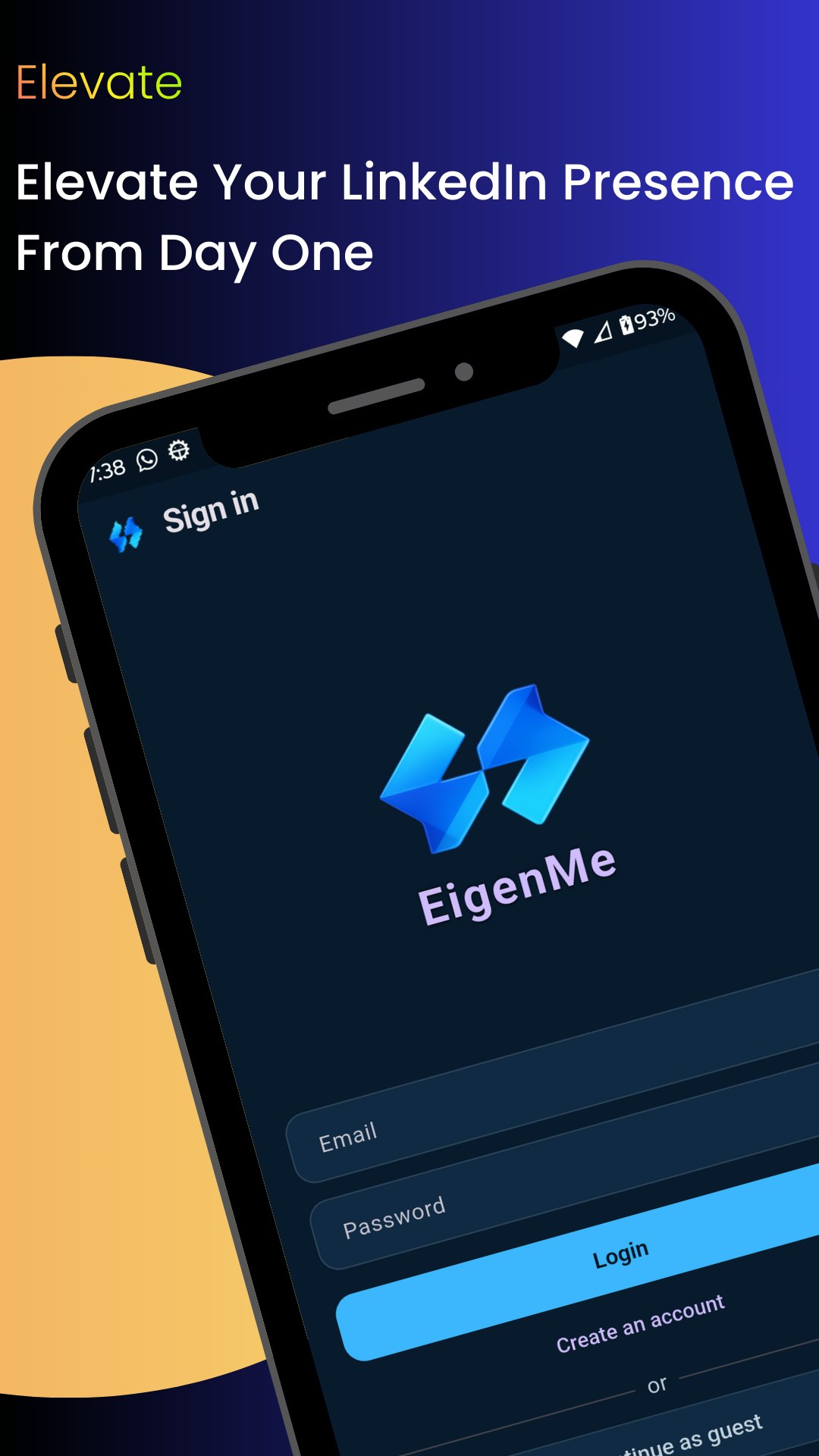 EigenMe - AI Career Branding Platform screenshot 1