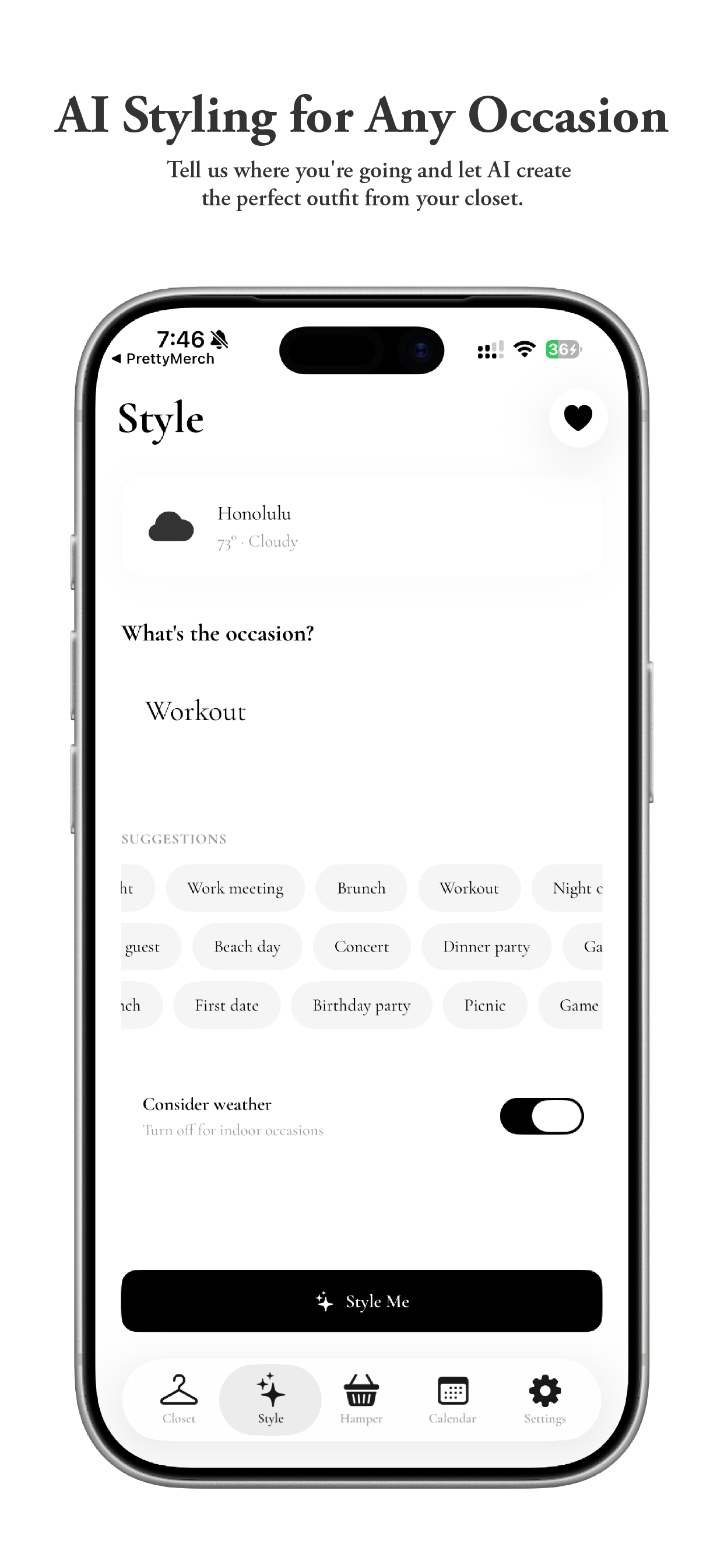 FitCheck screenshot 2