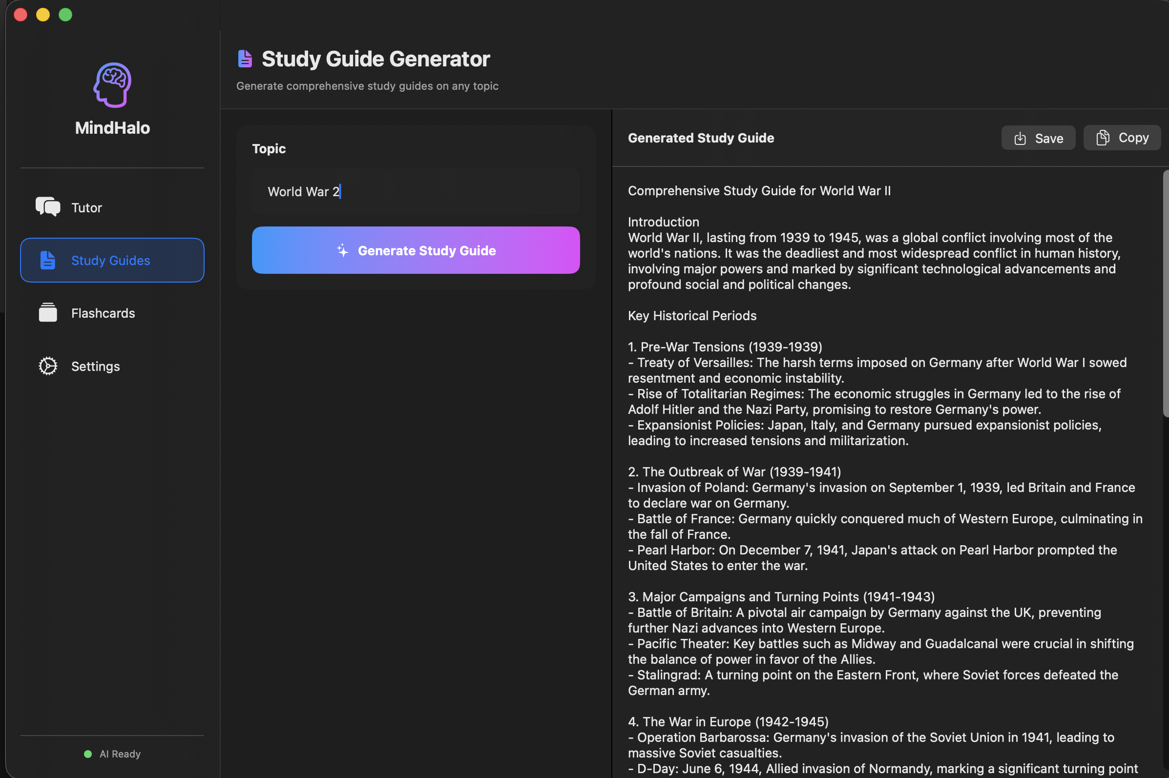 MindHalo screenshot 2