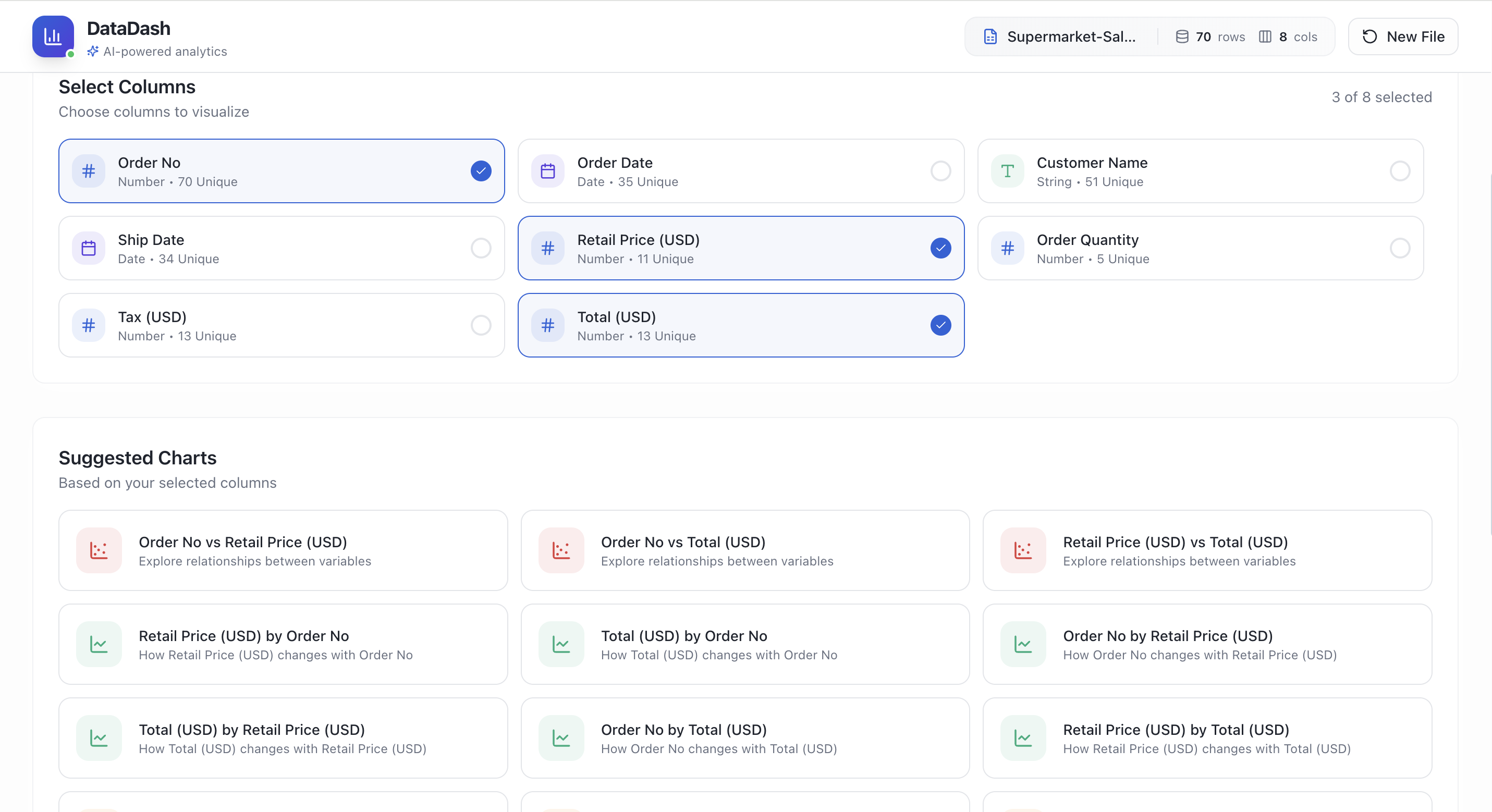 DataDash — beyond Excel & ChatGPT screenshot 4