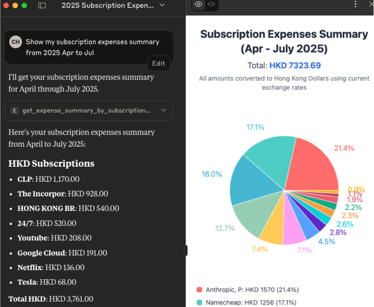 ExpenseLM screenshot 2