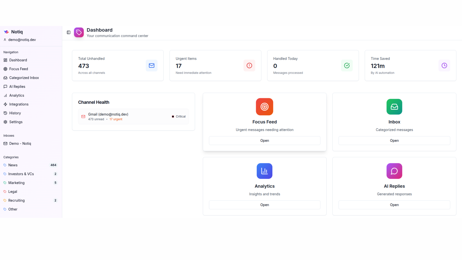 Notiq screenshot 4