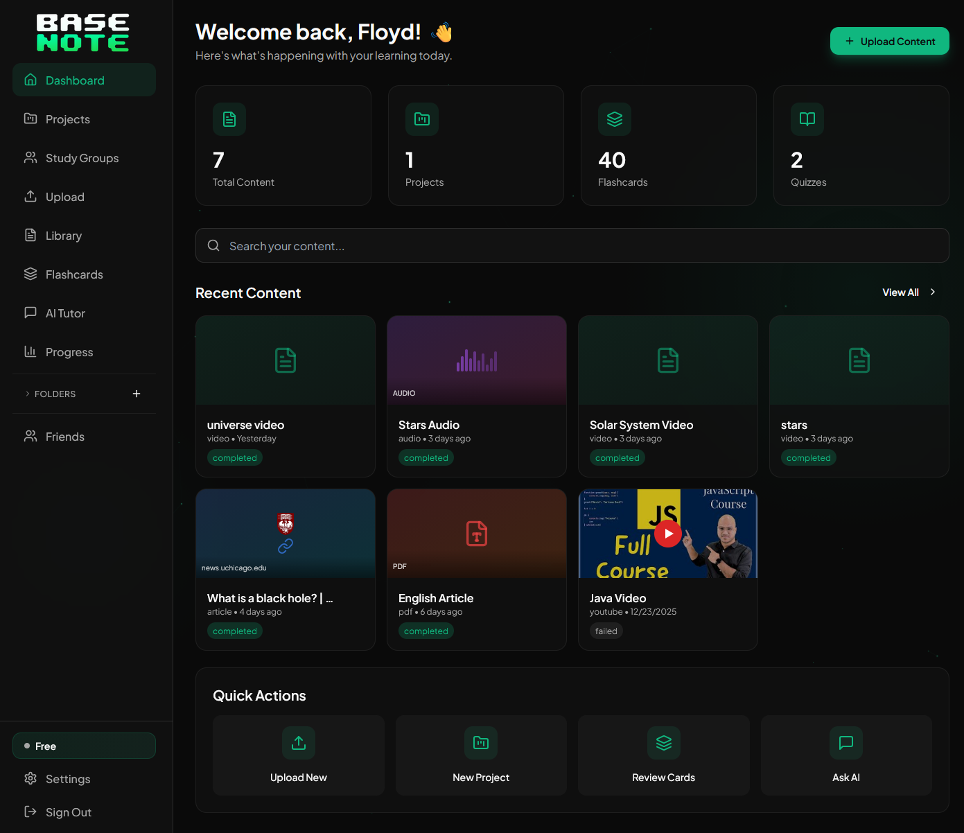 Base Note screenshot 2