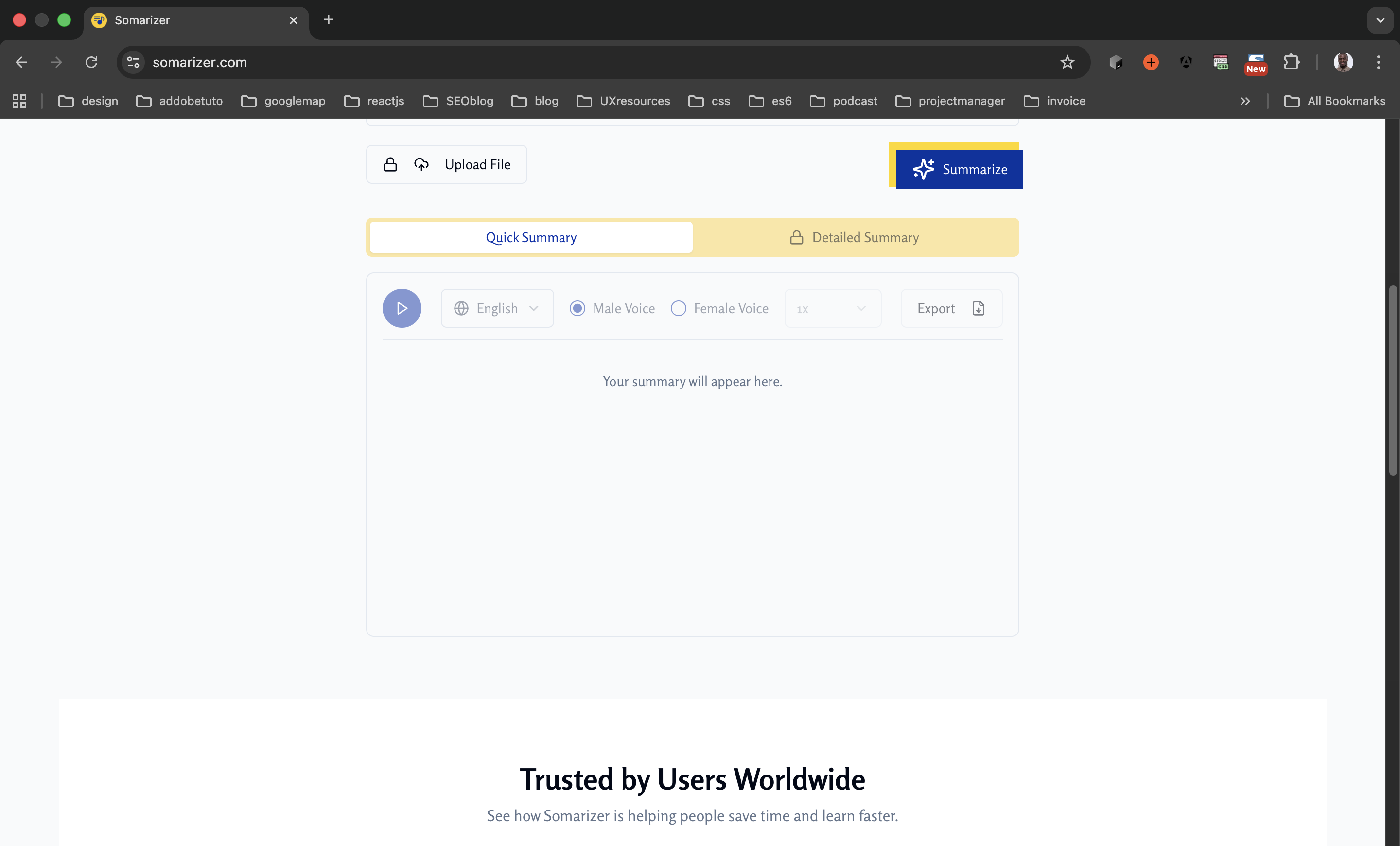 Somarizer screenshot 3