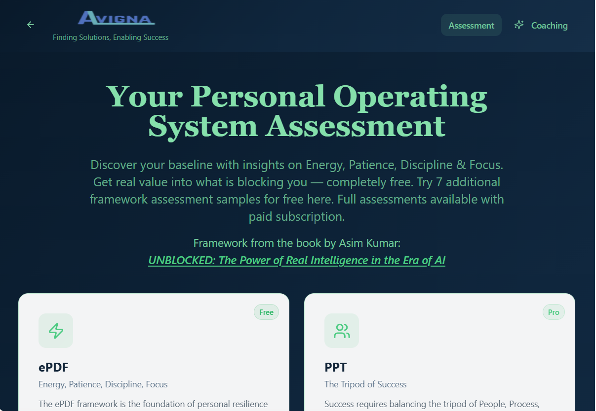 Personal Resilience Coaching App screenshot 3