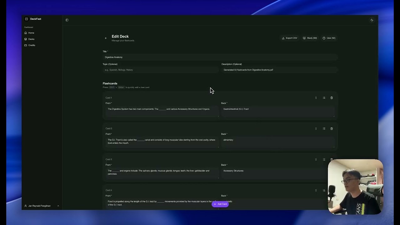 DeckFast screenshot 1