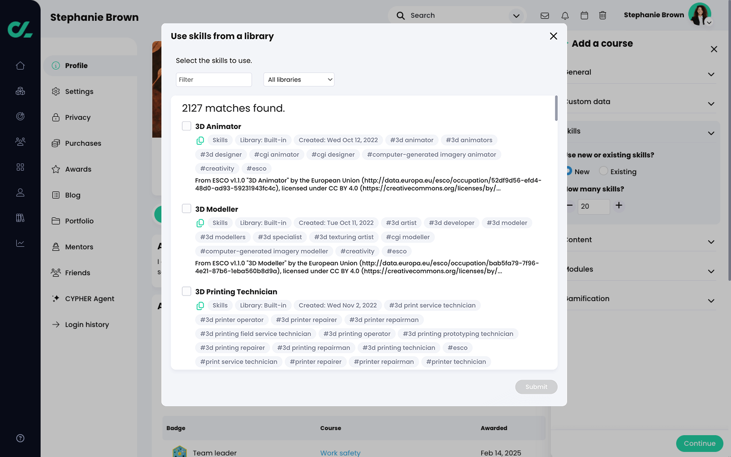 CYPHER Learning screenshot 5