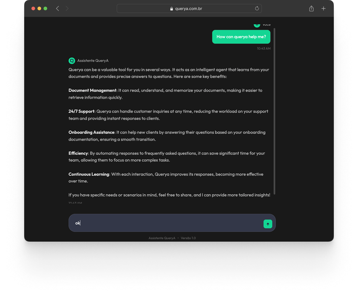 QueryA screenshot 1