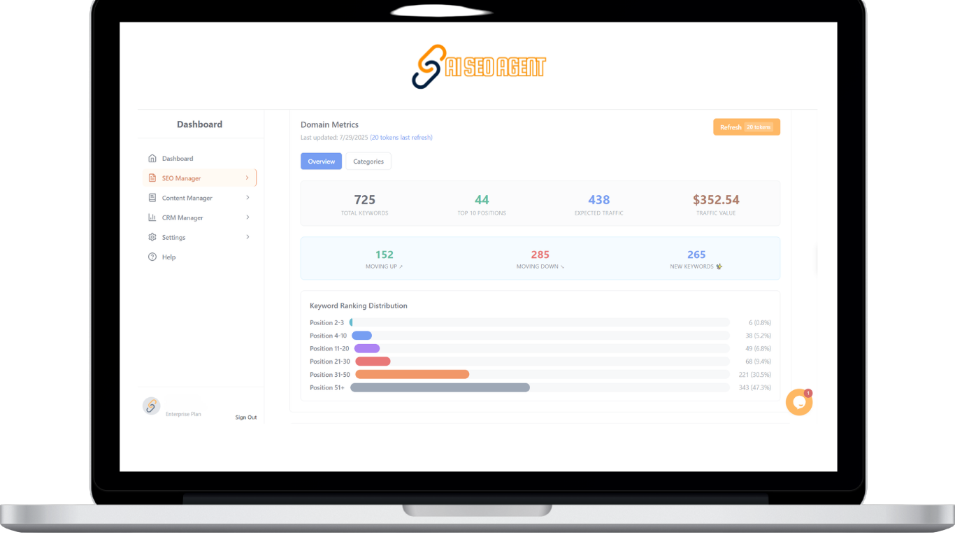 AI SEO Agent screenshot 2