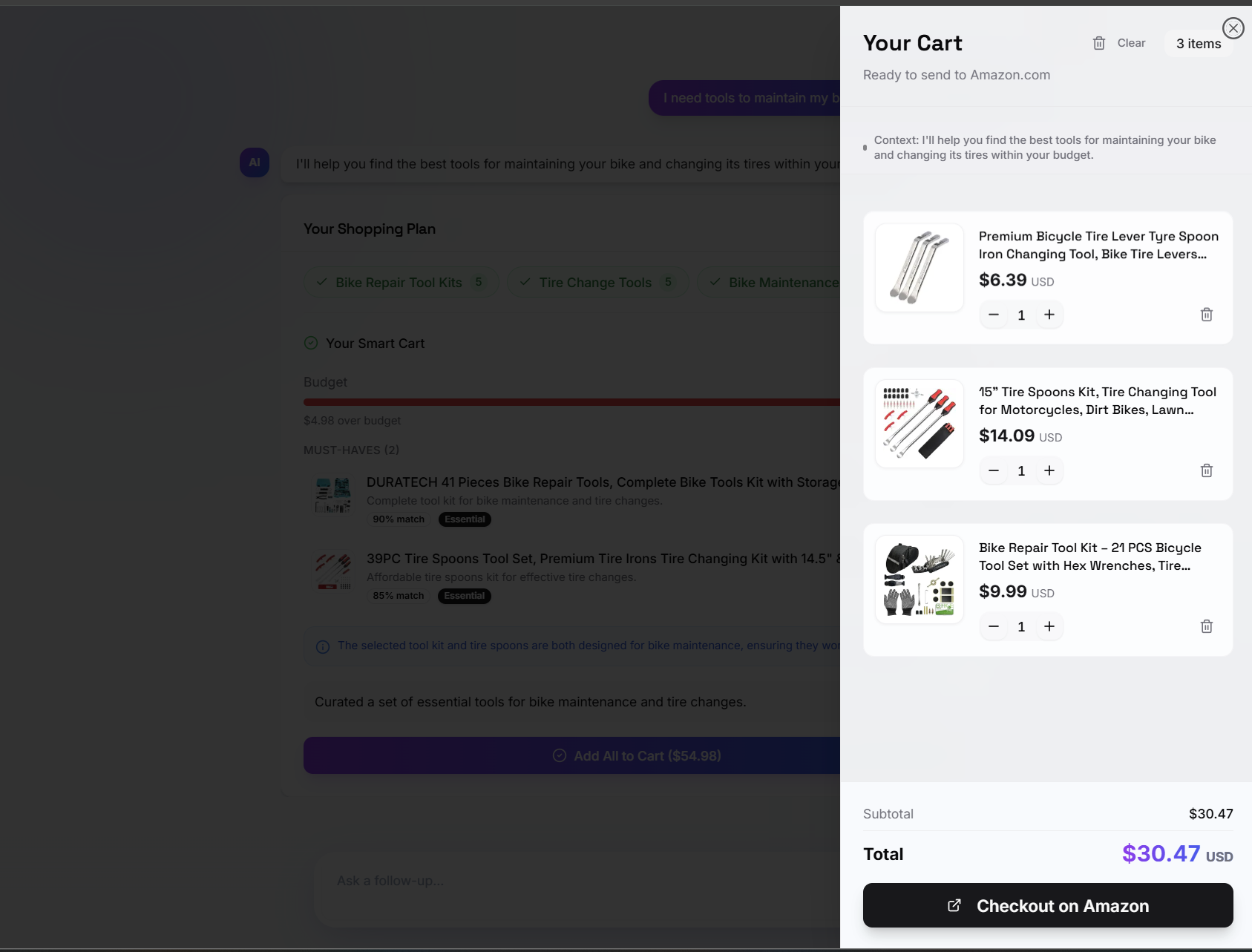 LogiCart: Your AI shopping assistant screenshot 9
