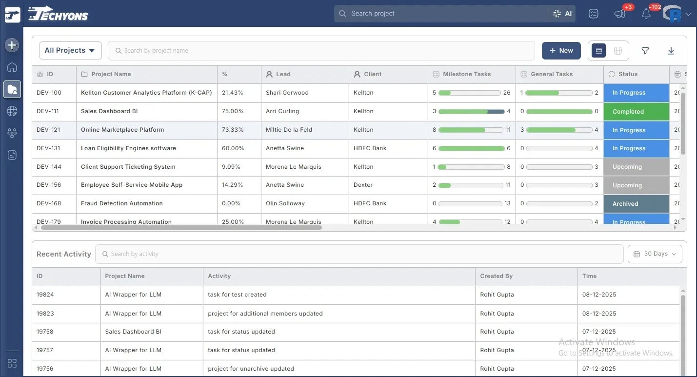Techyons Projects screenshot 5