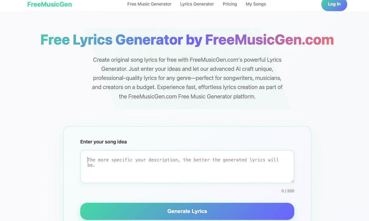 Song Generator screenshot 2
