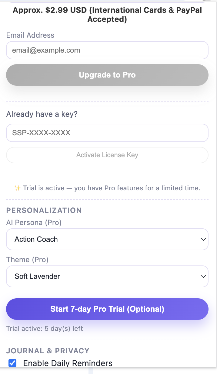 SoftSpace screenshot 2