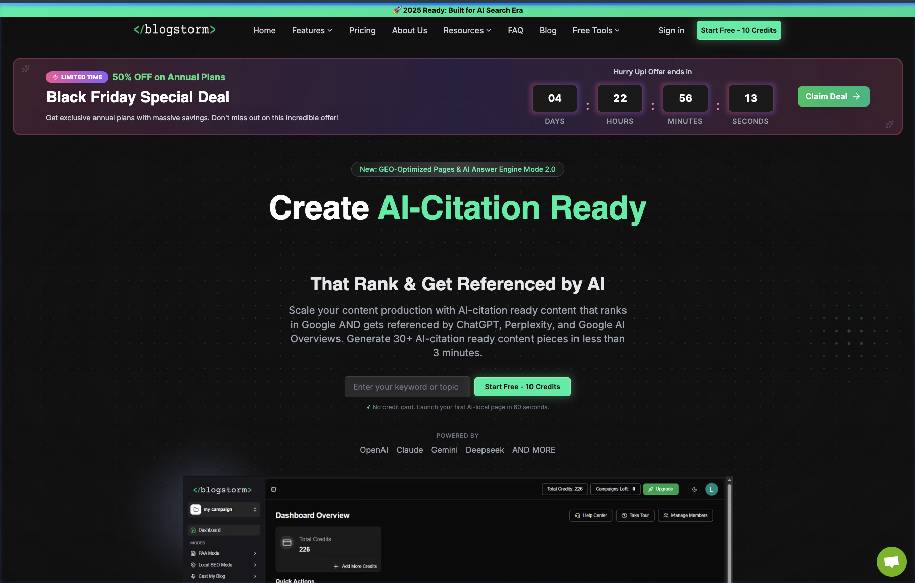 BlogStorm 2.0 screenshot 1