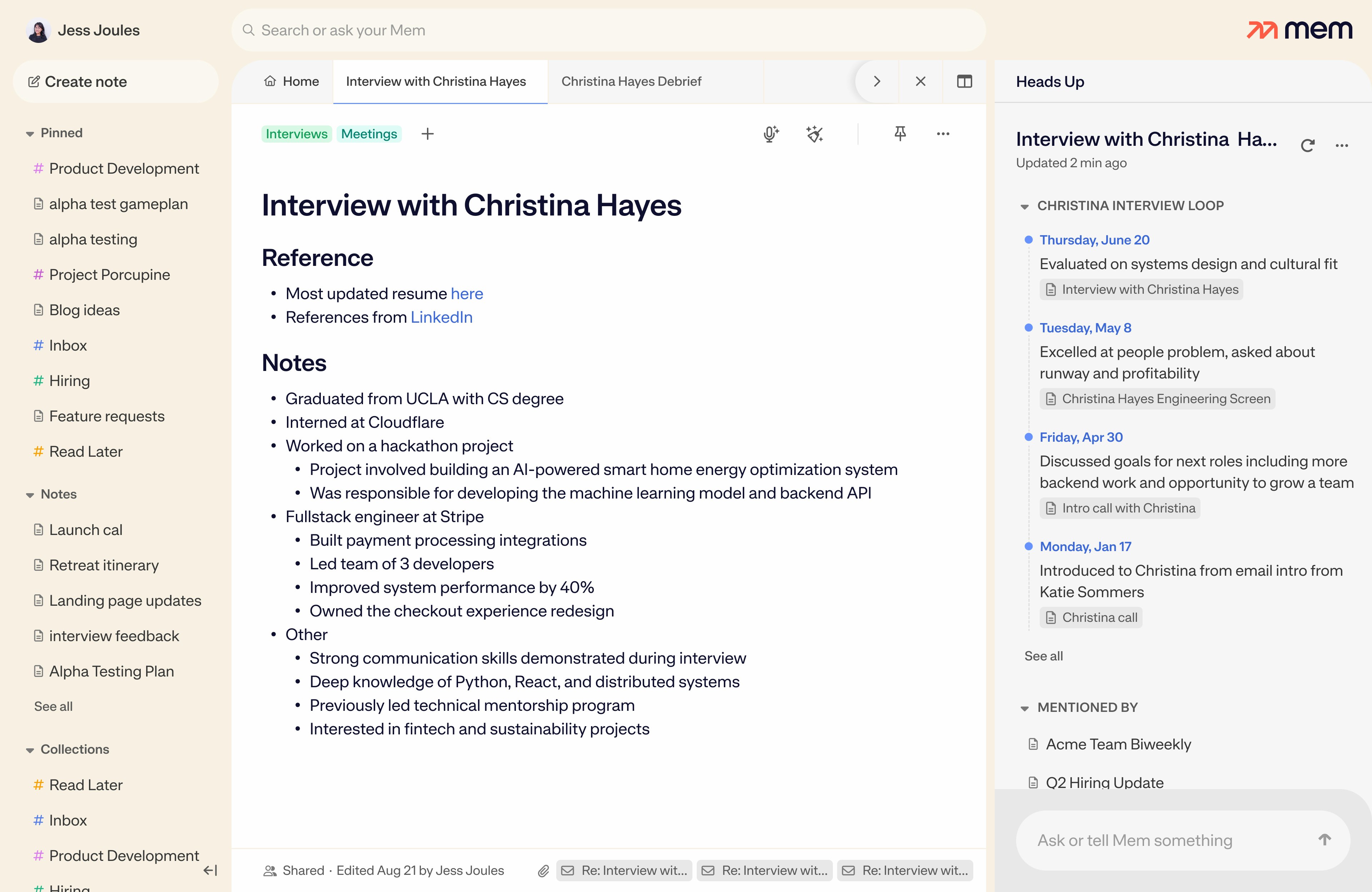 Mem 2.0 screenshot 4