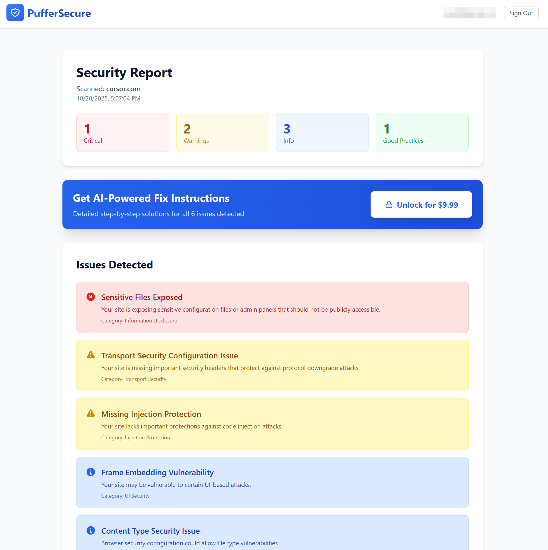 PsychoSecure screenshot 2