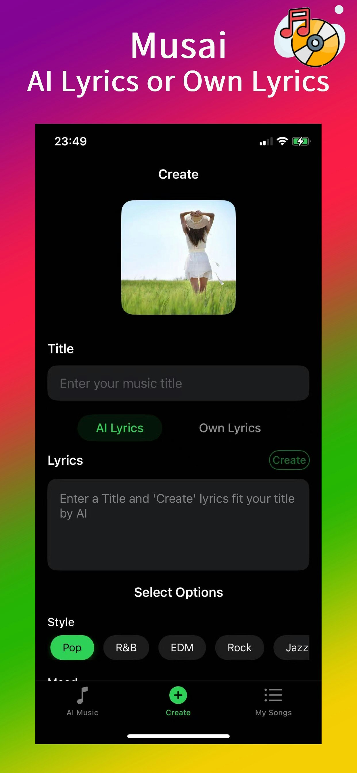 Musai-AI Music Generator screenshot 3