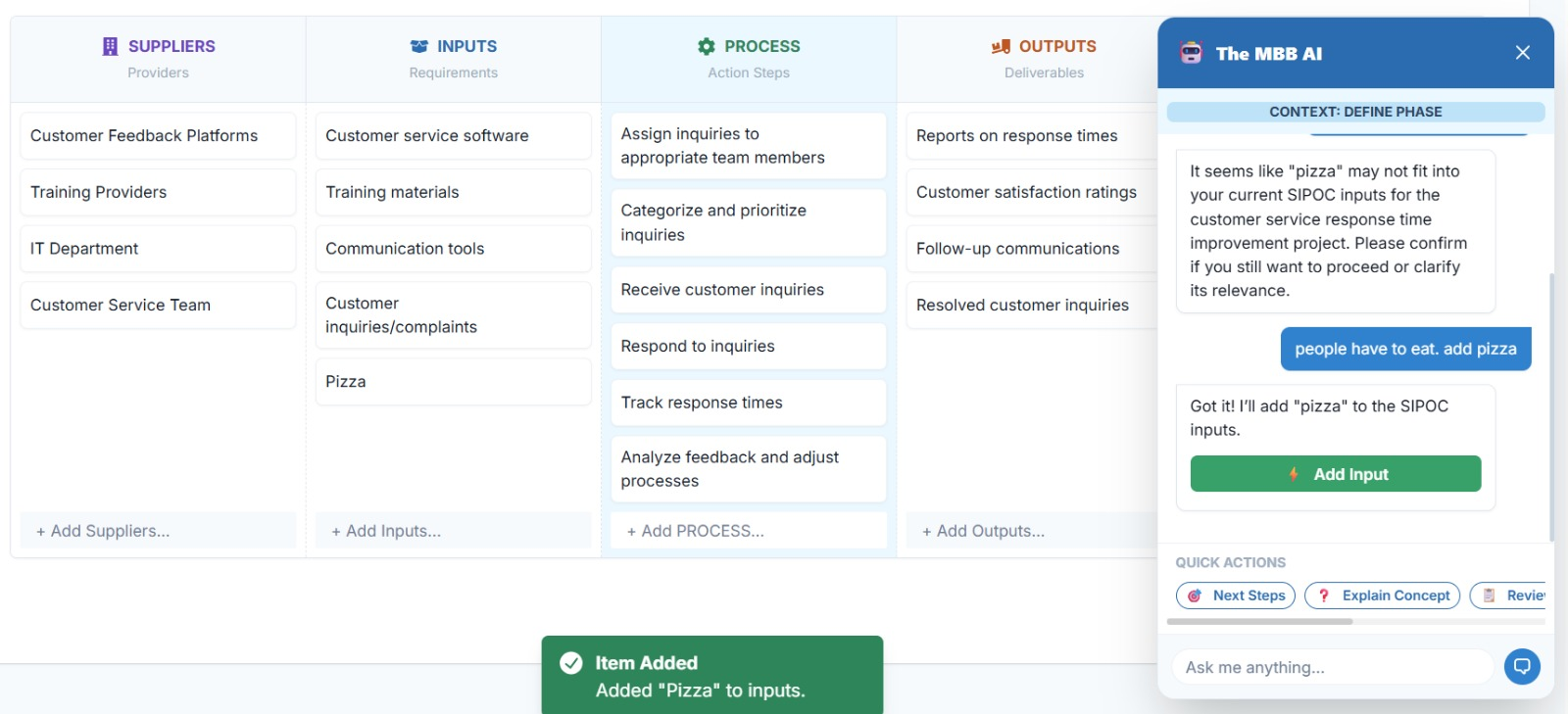 DMAIC.app screenshot 3