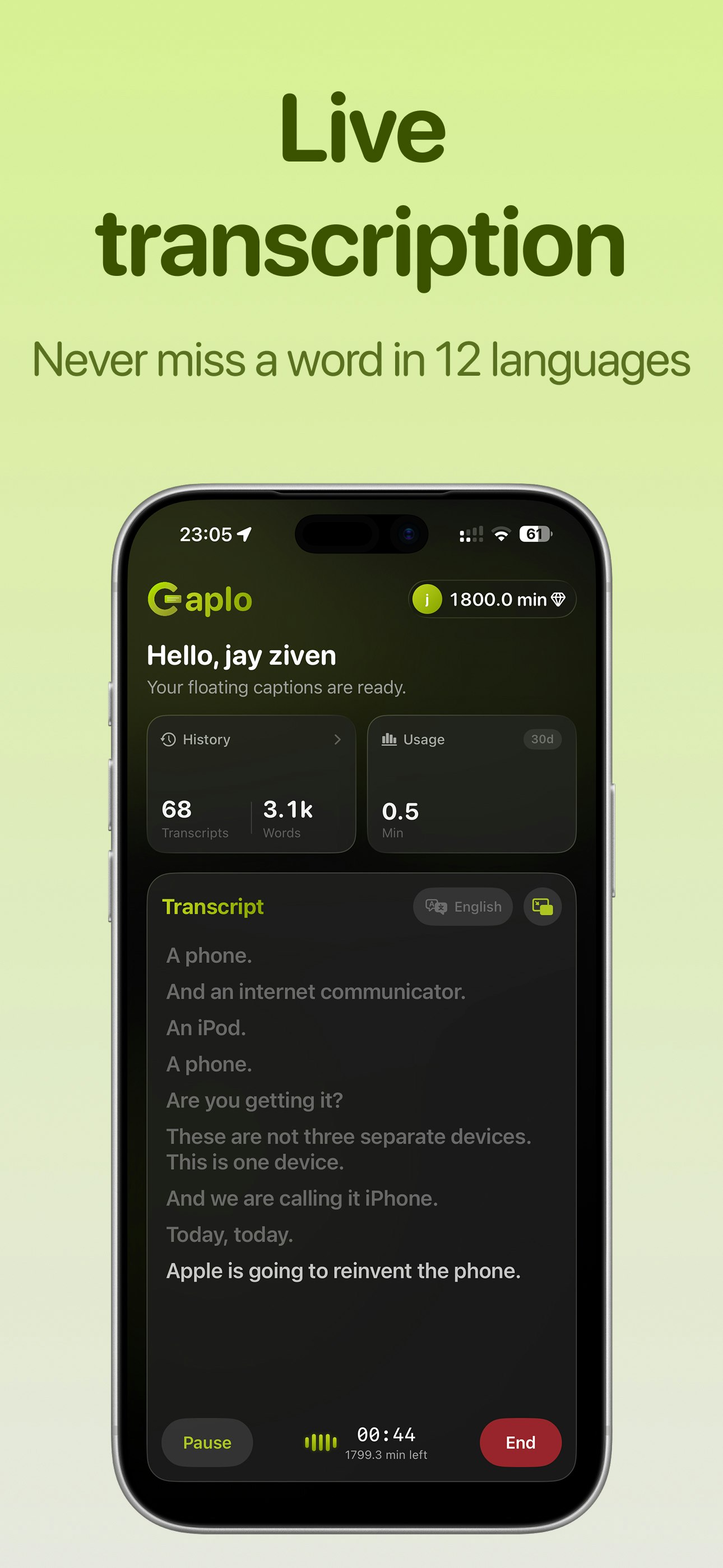 Caplo screenshot 3