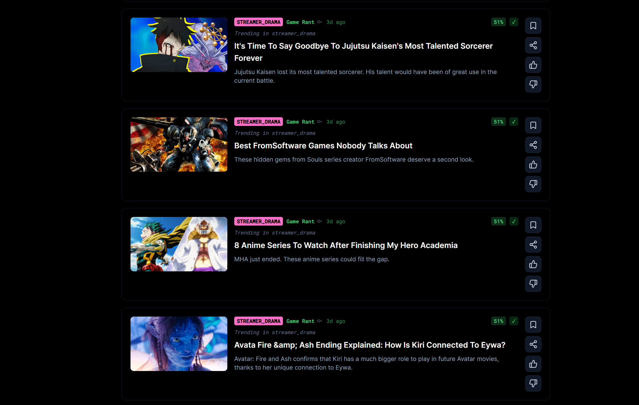 Spark News Reader  screenshot 7
